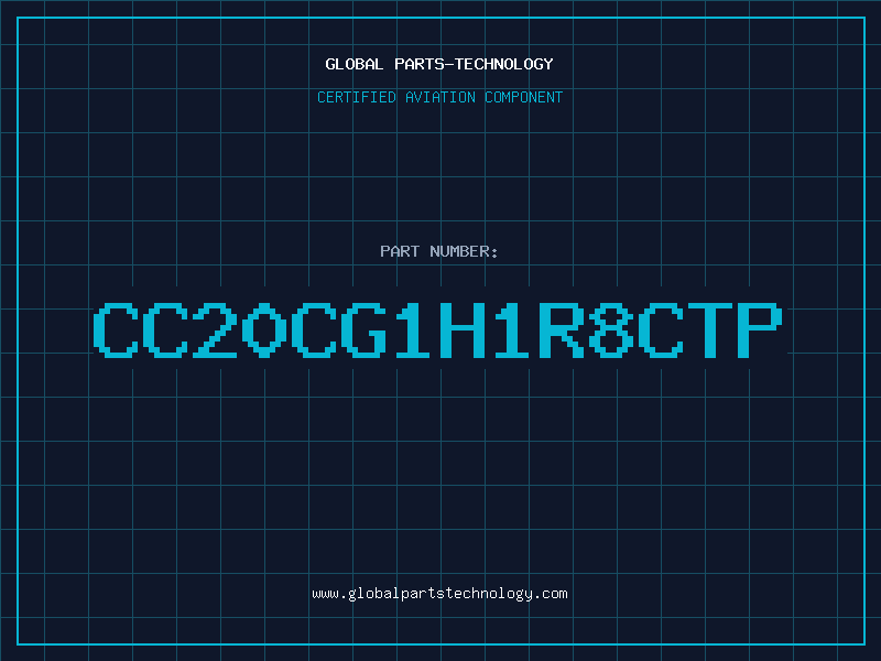 Aviation Part CC20CG1H1R8CTP