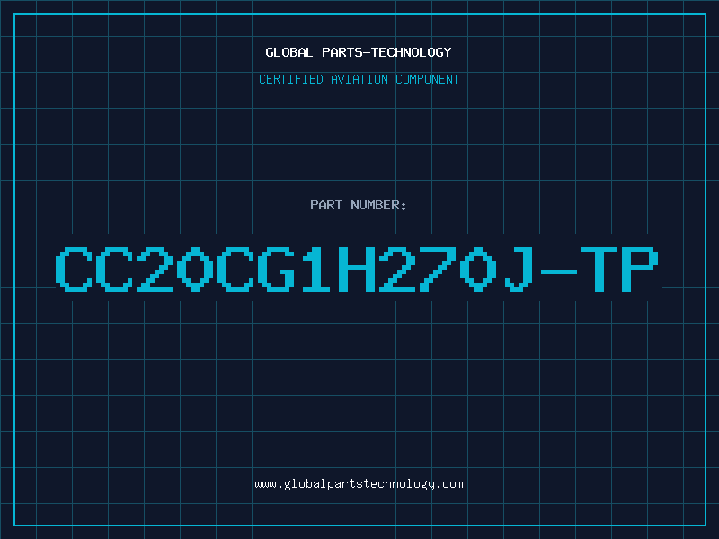 Aviation Part CC20CG1H270J-TP