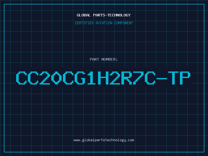 Aviation Part CC20CG1H2R7C-TP
