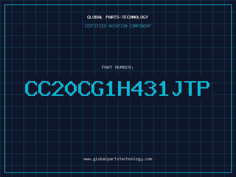 Aviation Part CC20CG1H431JTP