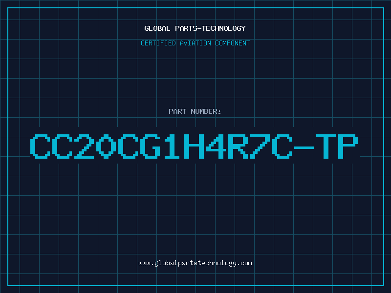 Aviation Part CC20CG1H4R7C-TP
