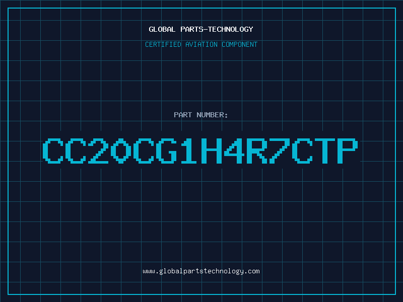Aviation Part CC20CG1H4R7CTP