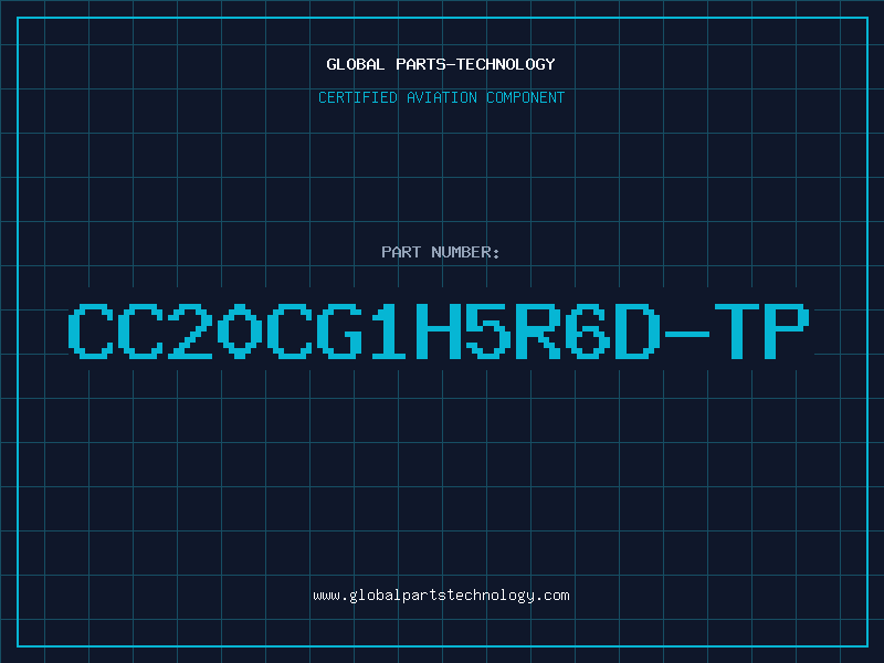 Aviation Part CC20CG1H5R6D-TP