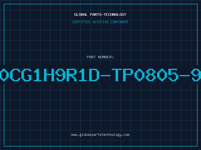 Aviation Part CC20CG1H9R1D-TP0805-9.1P