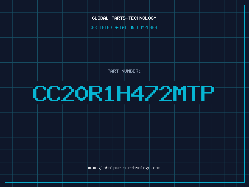 Aviation Part CC20R1H472MTP