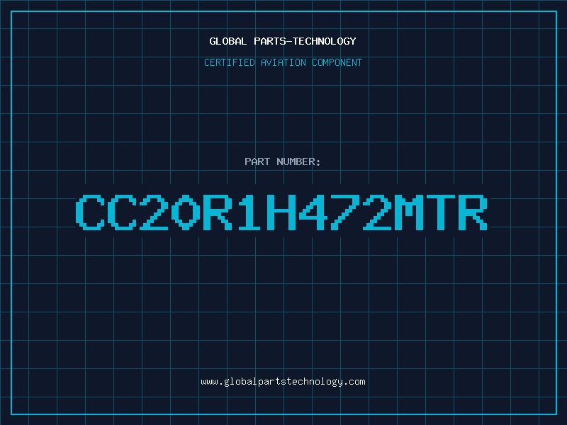 Aviation Part CC20R1H472MTR