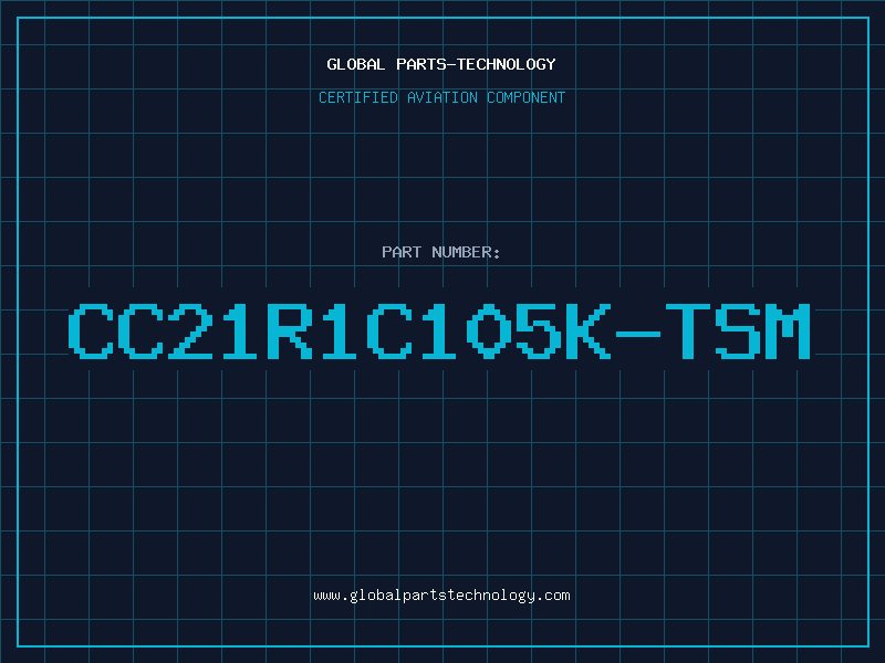 Aviation Part CC21R1C105K-TSM