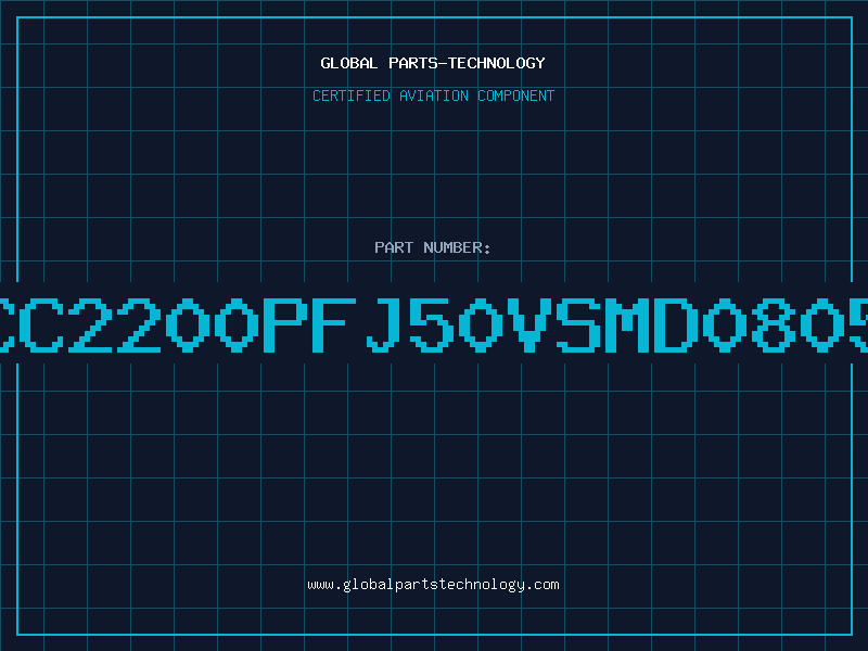 Aviation Part CC2200PFJ50VSMD0805
