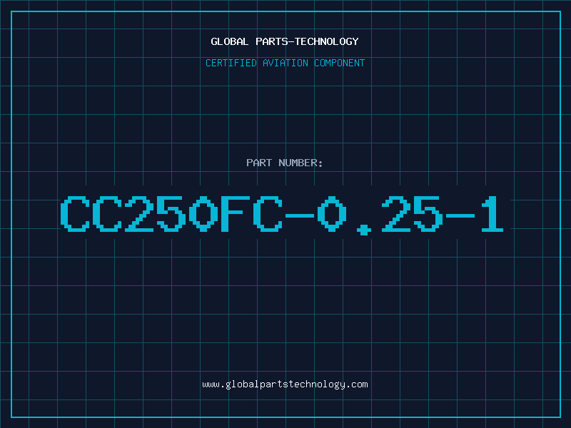 Aviation Part CC250FC-0.25-1
