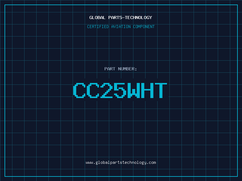 Aviation Part CC25WHT