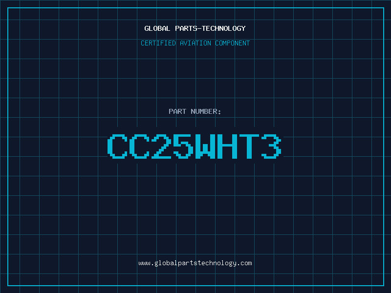 Aviation Part CC25WHT3