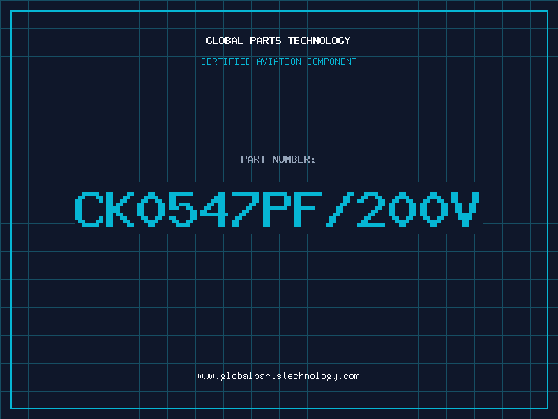 Aviation Part CK0547PF/200V