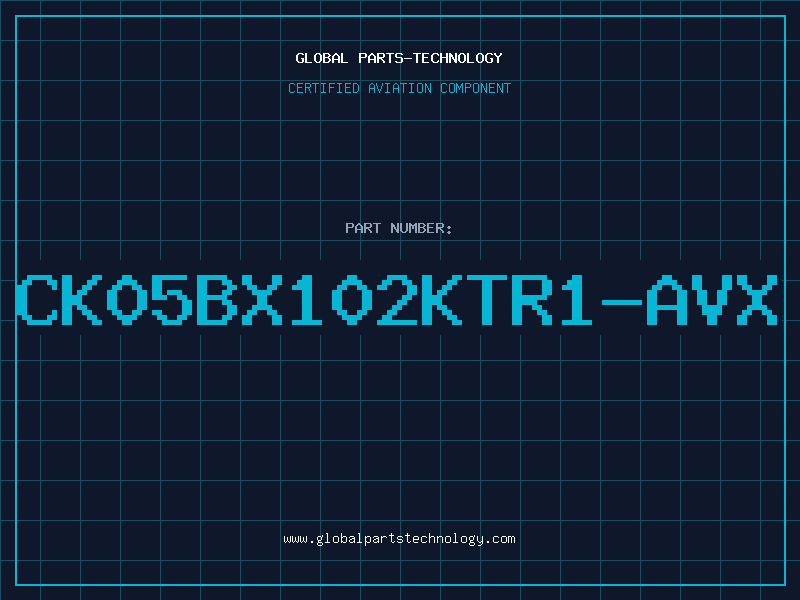 Aviation Part CK05BX102KTR1-AVX
