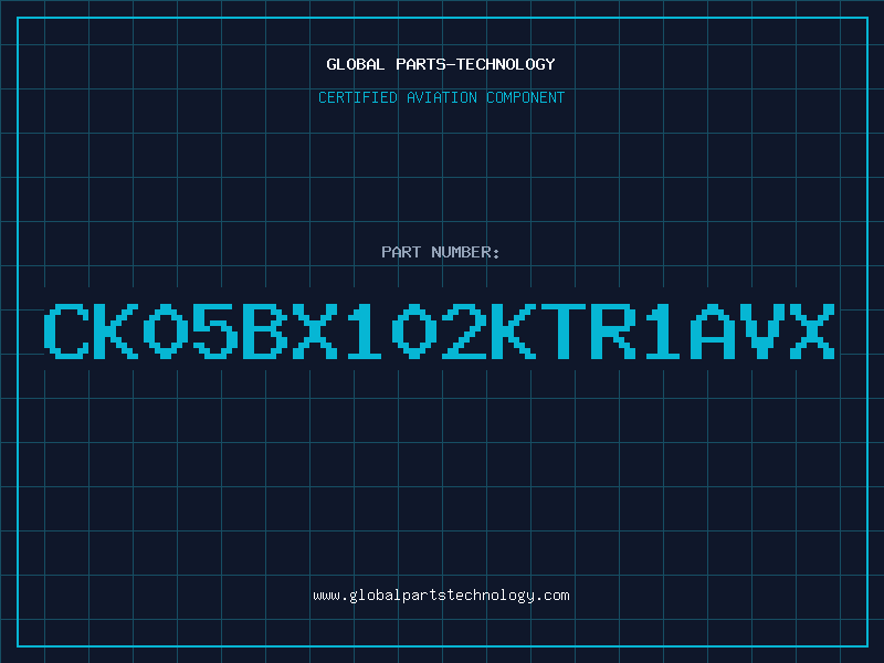 Aviation Part CK05BX102KTR1AVX