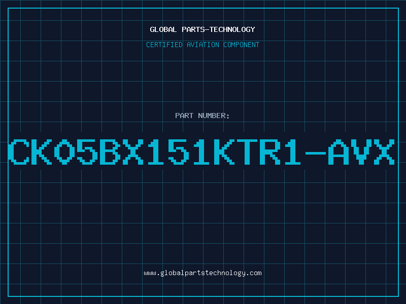 Aviation Part CK05BX151KTR1-AVX