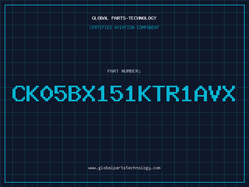 Aviation Part CK05BX151KTR1AVX