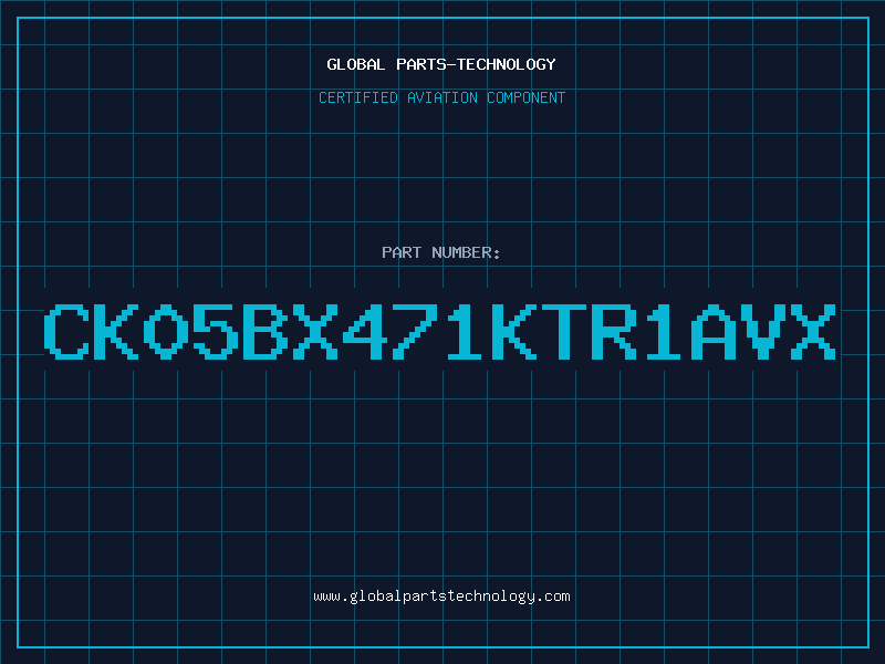Aviation Part CK05BX471KTR1AVX