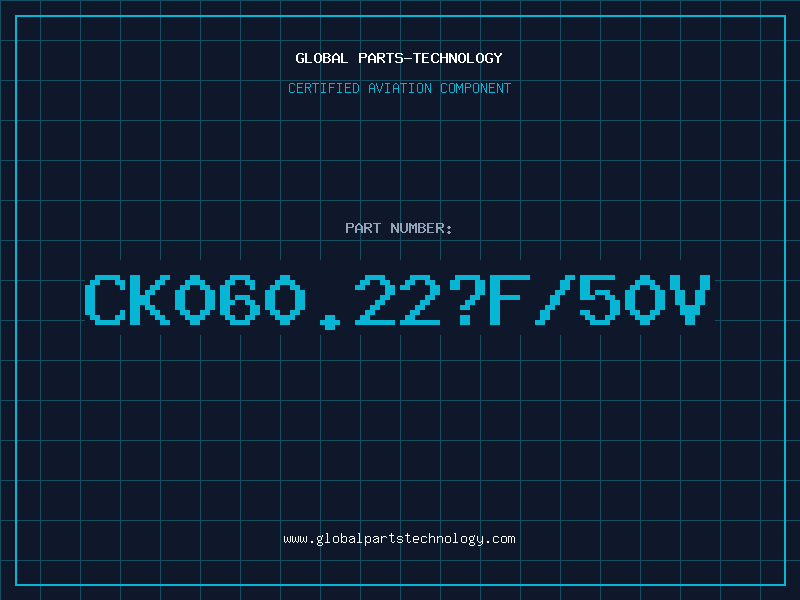 Aviation Part CK060.22ÂµF/50V
