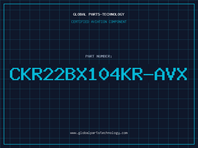 Aviation Part CKR22BX104KR-AVX