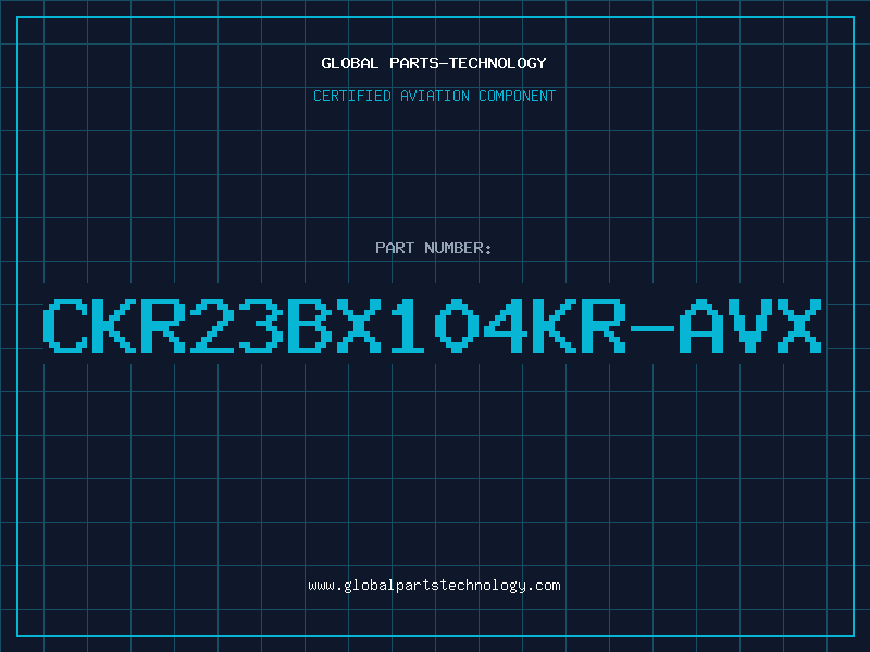 Aviation Part CKR23BX104KR-AVX