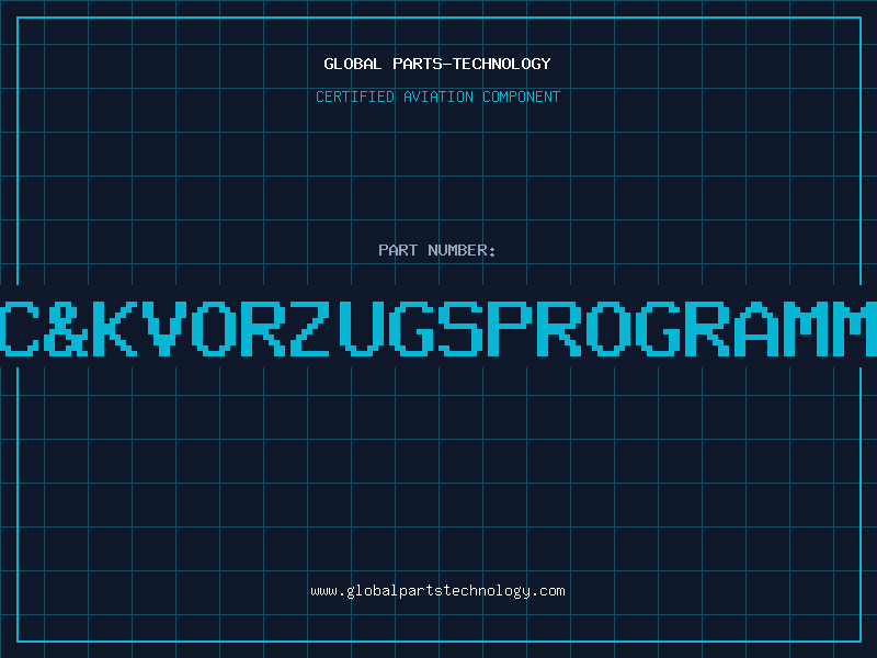 Aviation Part CKVORZUGSPROGRAMM