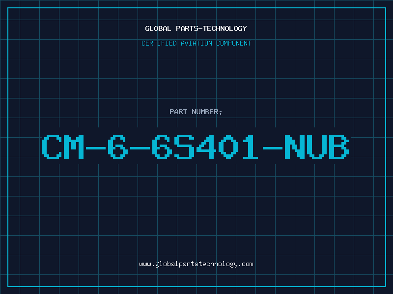 Aviation Part CM-6-6S401-NUB