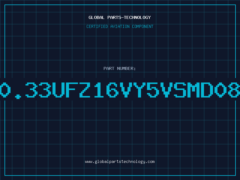 Aviation Part CM0.33UFZ16VY5VSMD0805