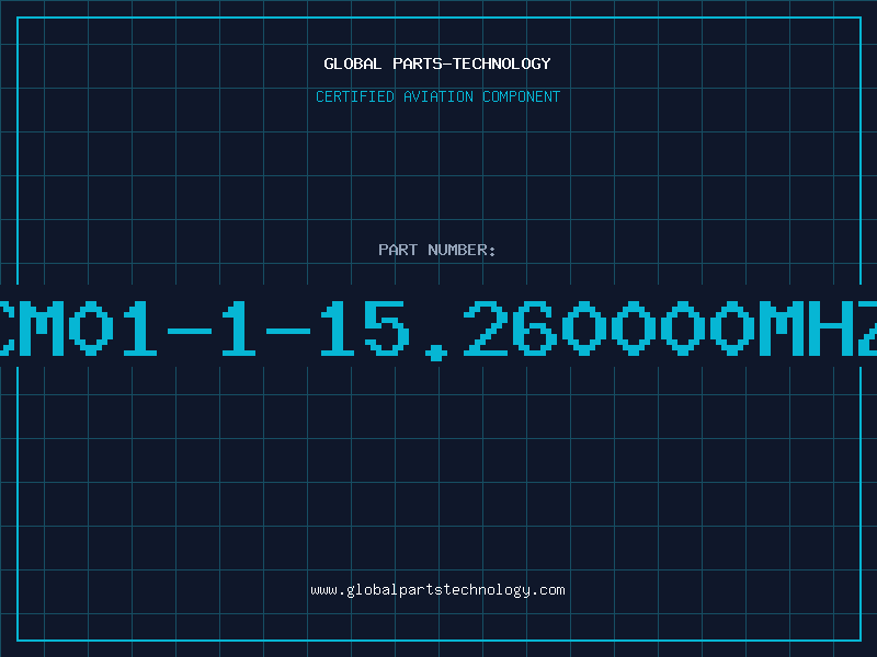 Aviation Part CM01-1-15.260000MHZ