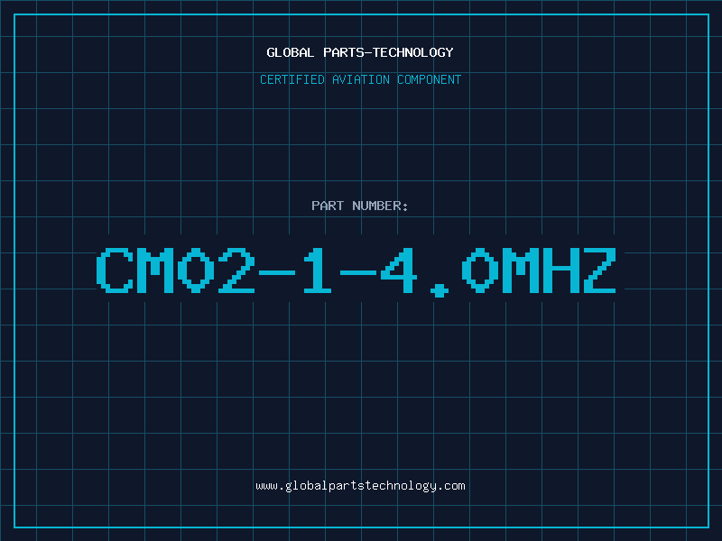 Aviation Part CM02-1-4.0MHZ