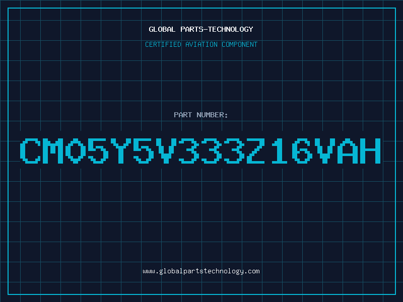Aviation Part CM05Y5V333Z16VAH