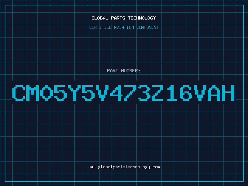 Aviation Part CM05Y5V473Z16VAH