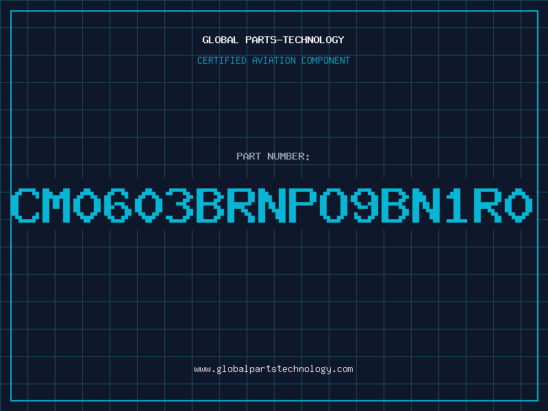 Aviation Part CM0603BRNPO9BN1R0