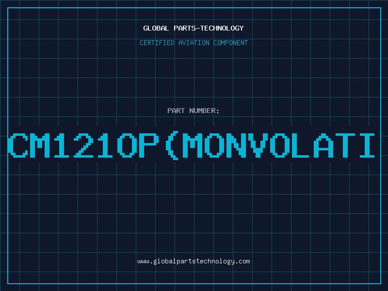 Aviation Part CM121OP(MONVOLATI