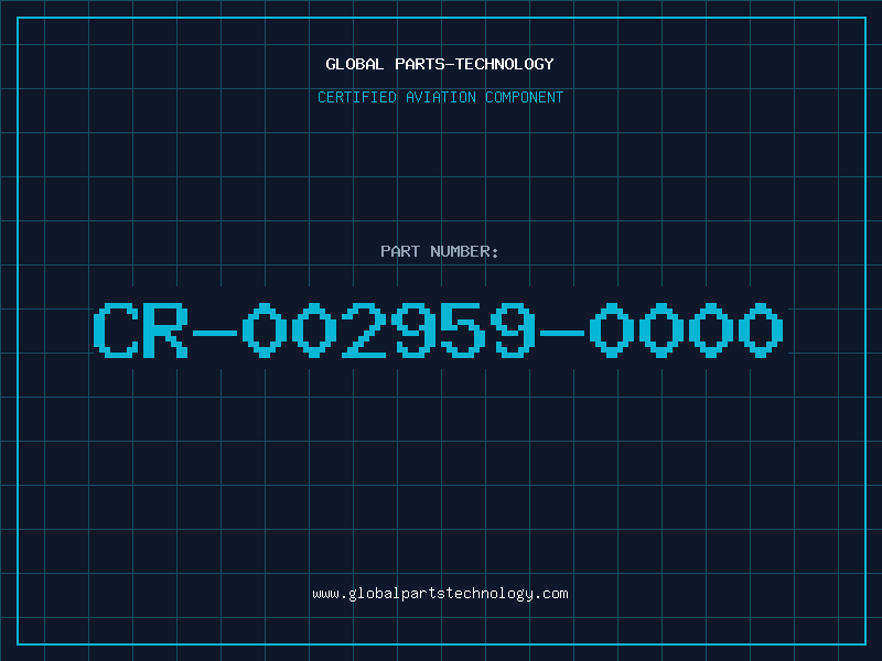 Aviation Part CR-002959-0000