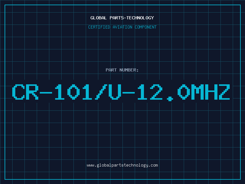 Aviation Part CR-101/U-12.0MHZ