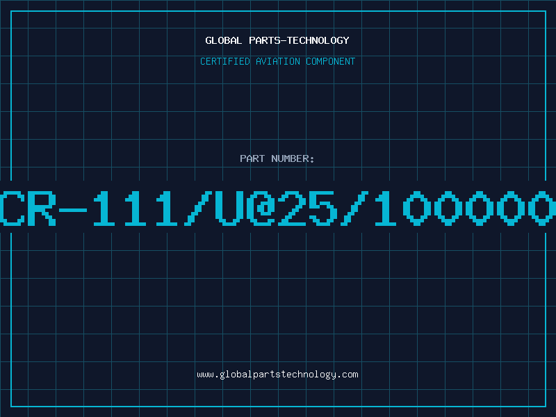 Aviation Part CR-111/U@25/100000