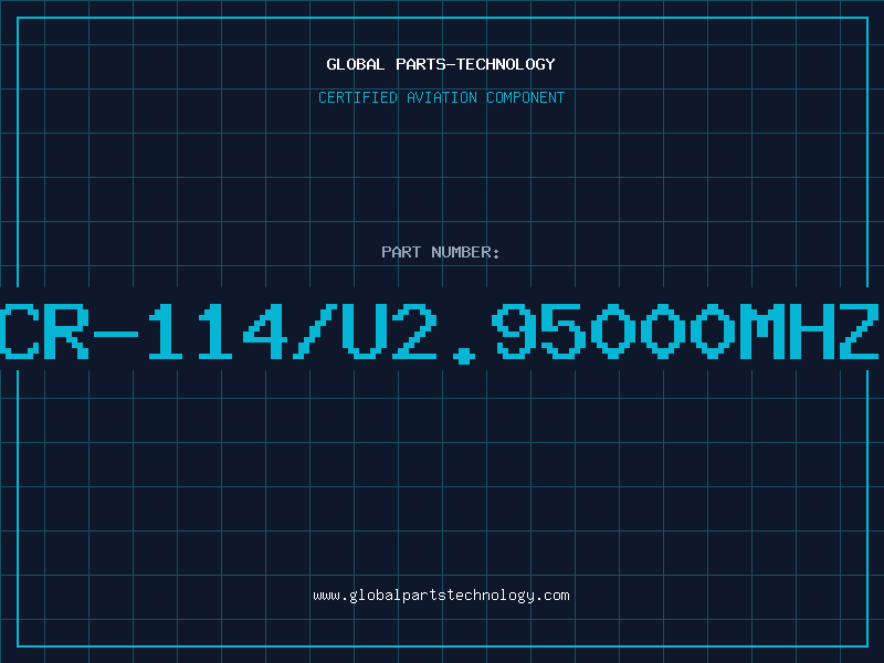 Aviation Part CR-114/U2.95000MHZ