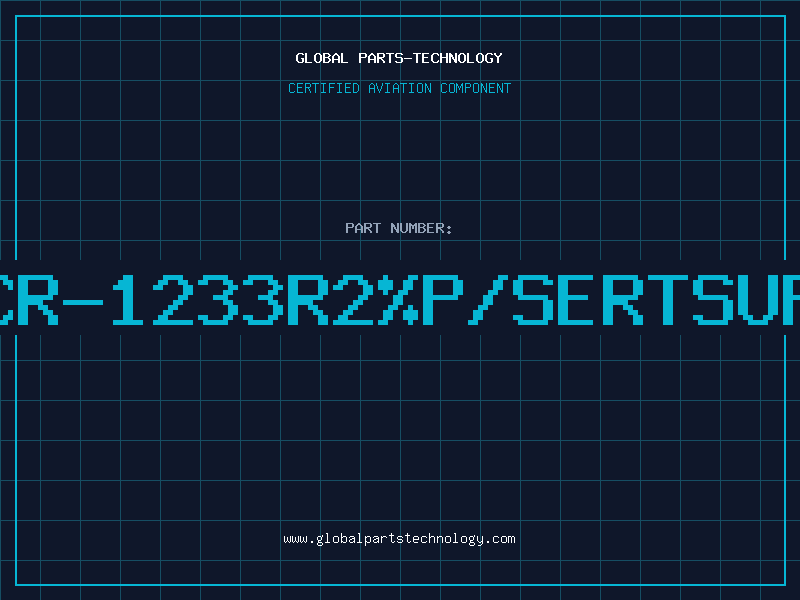 Aviation Part CR-1233R2%P/SERTSUP