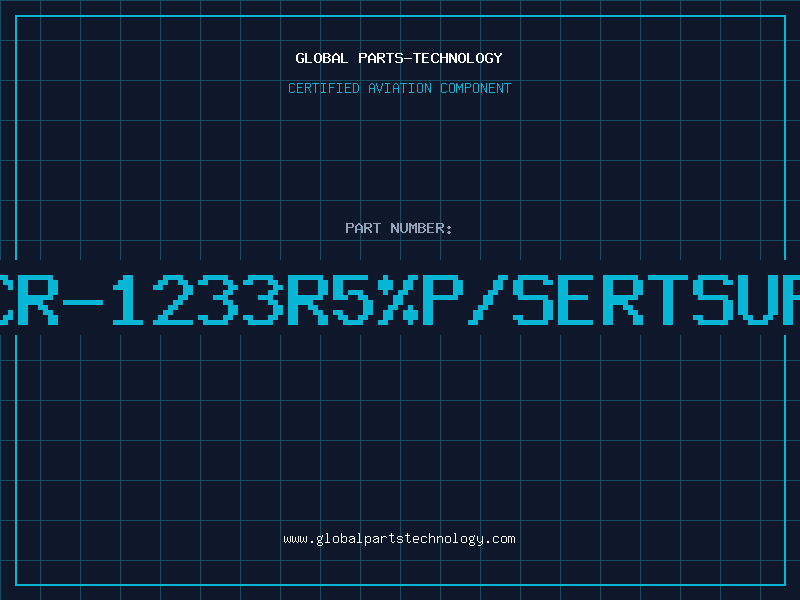 Aviation Part CR-1233R5%P/SERTSUP