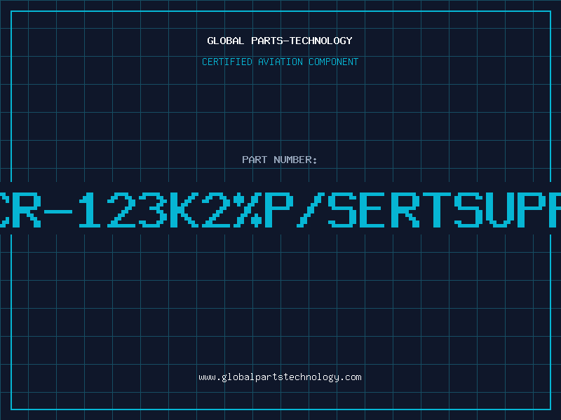 Aviation Part CR-123K2%P/SERTSUPP
