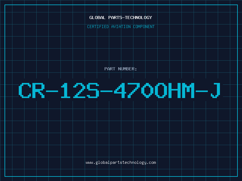 Aviation Part CR-12S-470OHM-J