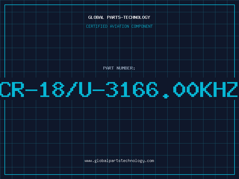 Aviation Part CR-18/U-3166.00KHZ