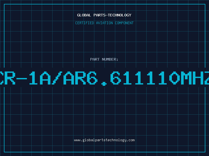 Aviation Part CR-1A/AR6.611110MHZ