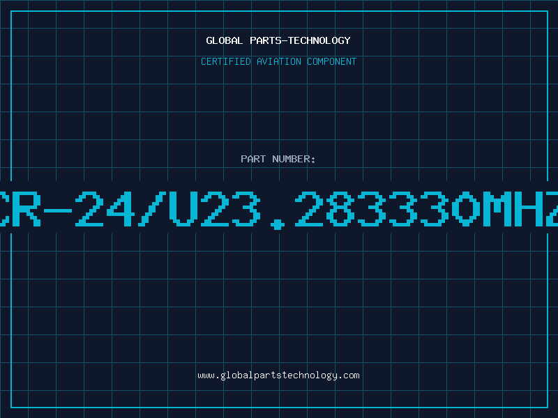 Aviation Part CR-24/U23.283330MHZ