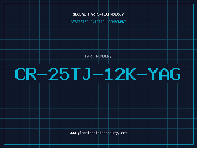 Aviation Part CR-25TJ-12K-YAG