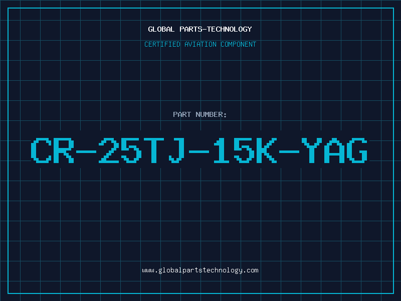 Aviation Part CR-25TJ-15K-YAG