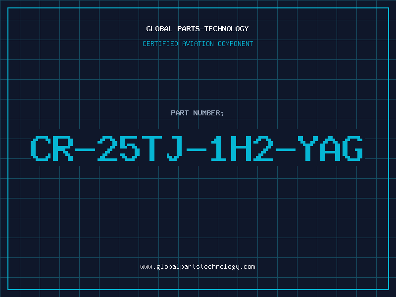 Aviation Part CR-25TJ-1H2-YAG
