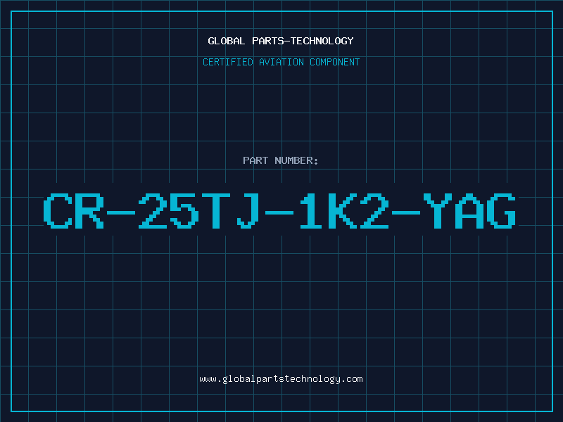 Aviation Part CR-25TJ-1K2-YAG