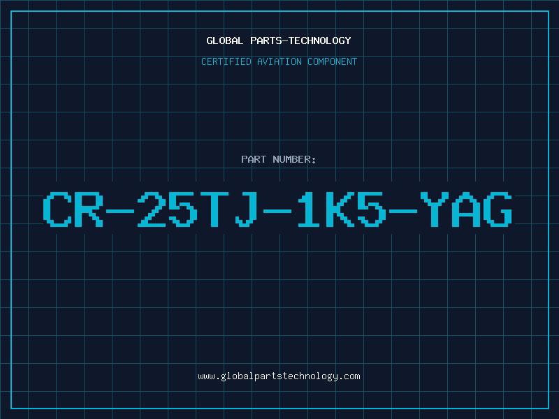 Aviation Part CR-25TJ-1K5-YAG