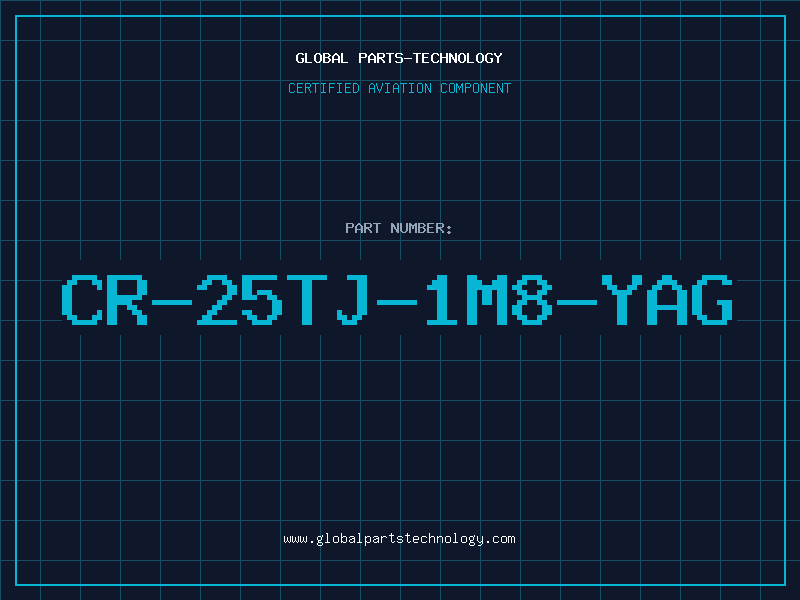 Aviation Part CR-25TJ-1M8-YAG